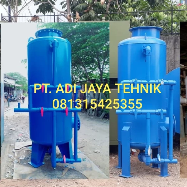 Sand Carbon filter tank 10m3/jam 500 liter jakarta surabaya