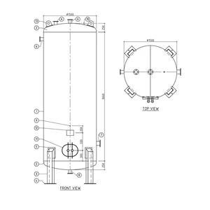 Fungsi Pressure Tank | Air Receiver Tank | Hydropore tank,